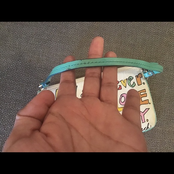 Vintage Coach Poppy collection wristlet - Picture 5 of 5